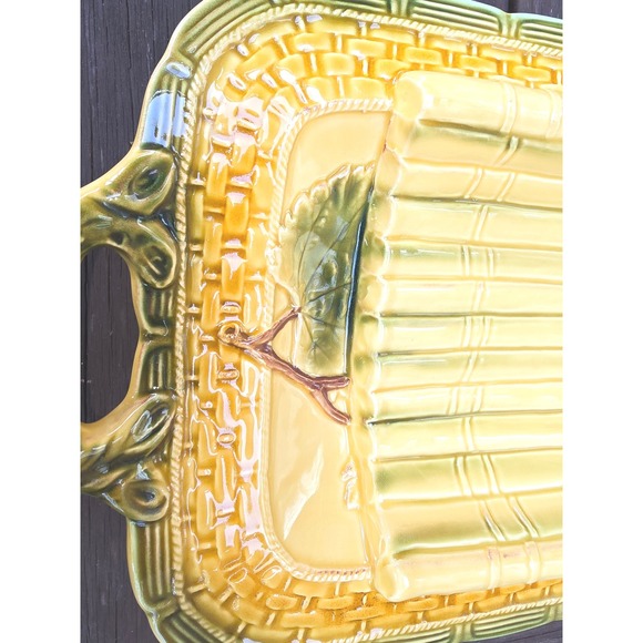 VINTAGE Williams Sonoma Asparagus Serving Platter, Made in Italy 10170 - Picture 2 of 10